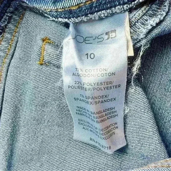 Joe’s Jeans Girls Pull On Stretchy Skinny Denim Jean Size 10 - Picture 12 of 12